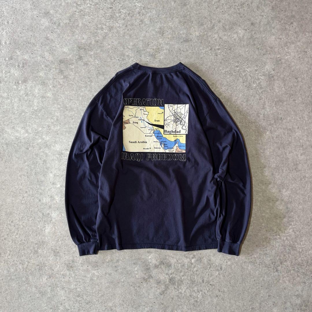 anvil アンビル 00s ロングTシャツ イラク自由作戦 XL USA製