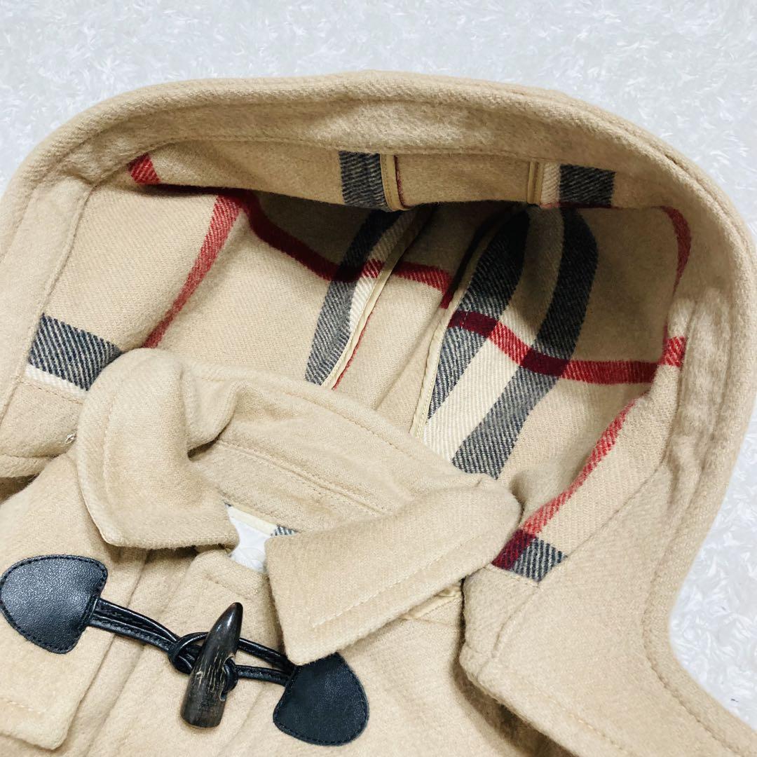 □美品□BURBERRY バーバリー ダッフルコート サイズ40 ベージュ