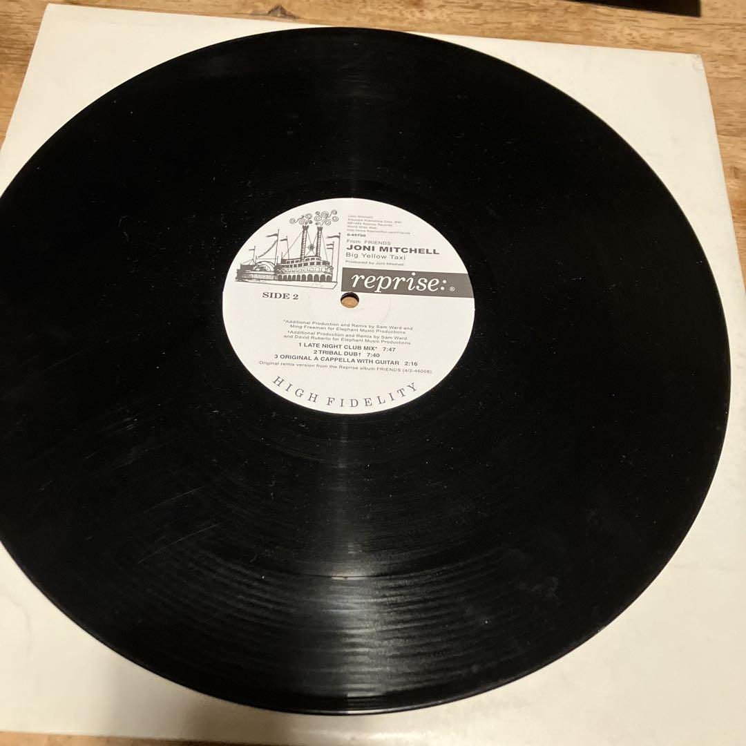 Joni Mitchell Big Yellow Taxi レコード