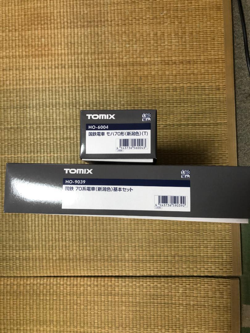 TOMIX】(HO)70系（新潟色）2019年4月発売 | モケイテツ