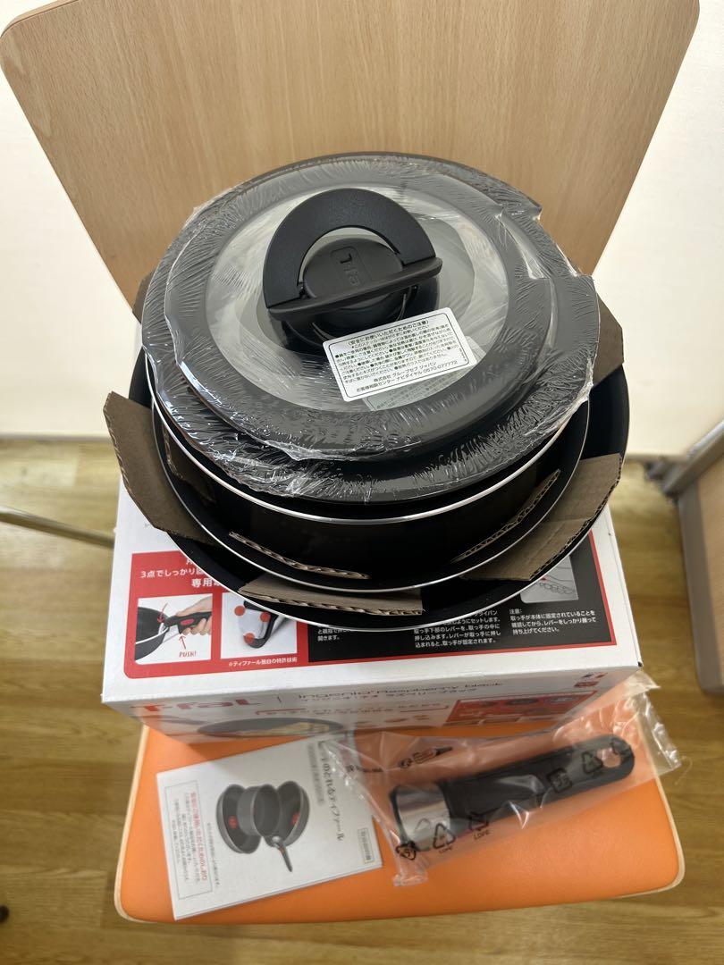 新品　ガス火専用　ティファール　インジニオ　ネオ•ラズベリーブラック　セット⑨