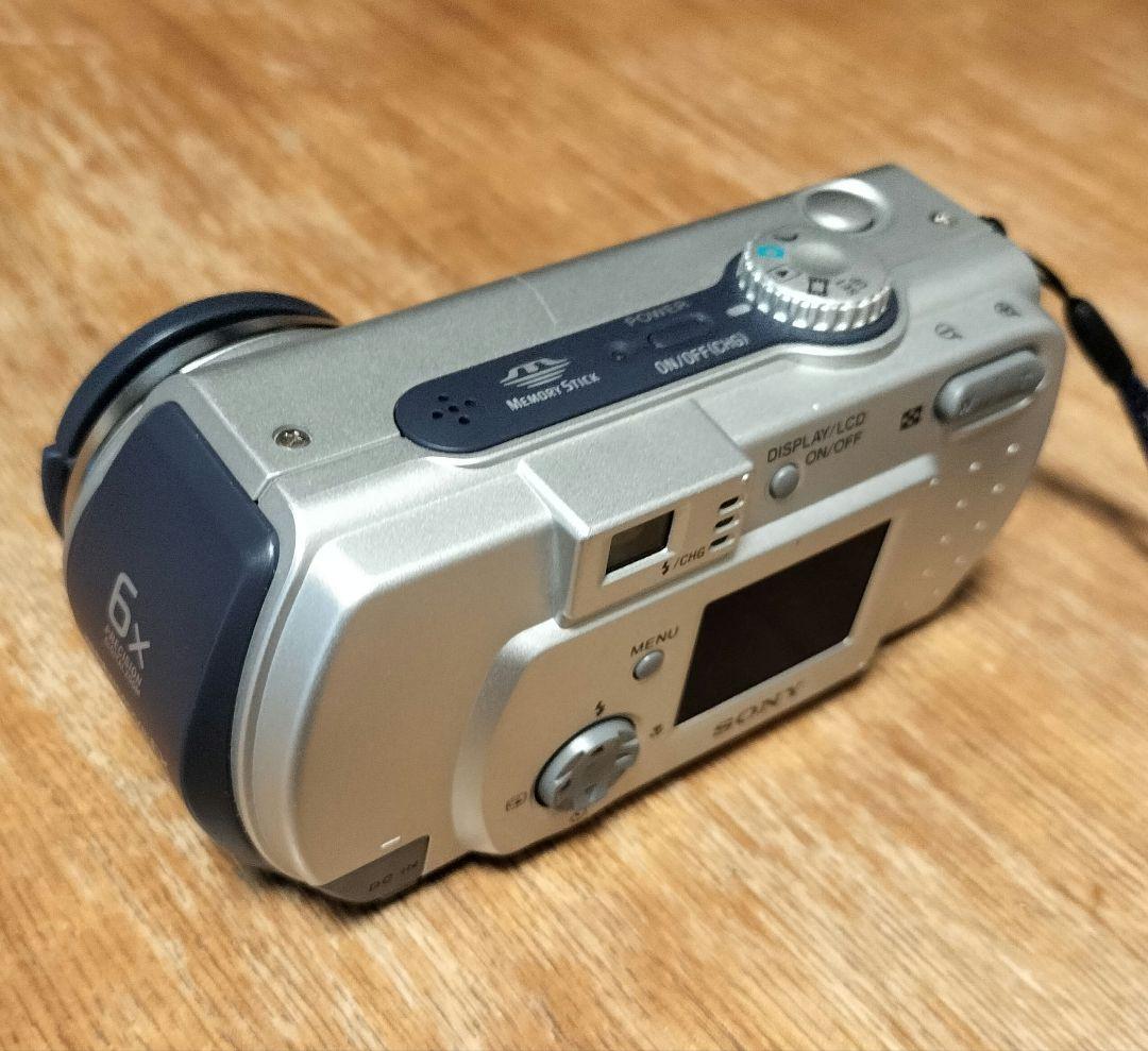 単3電池】SONY Cyber-shot DSC-P50 コンデジ メモリー付 - メルカリ