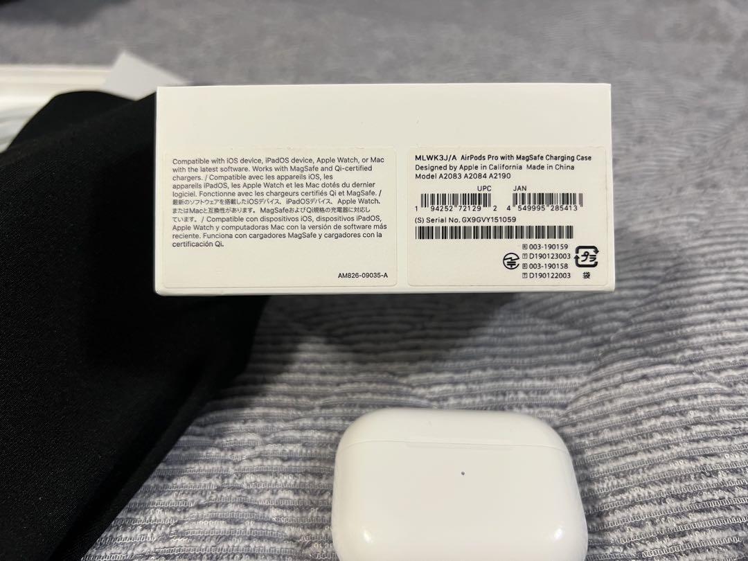 Apple AirPods Pro 第1世代 MLWK3J/A A2083