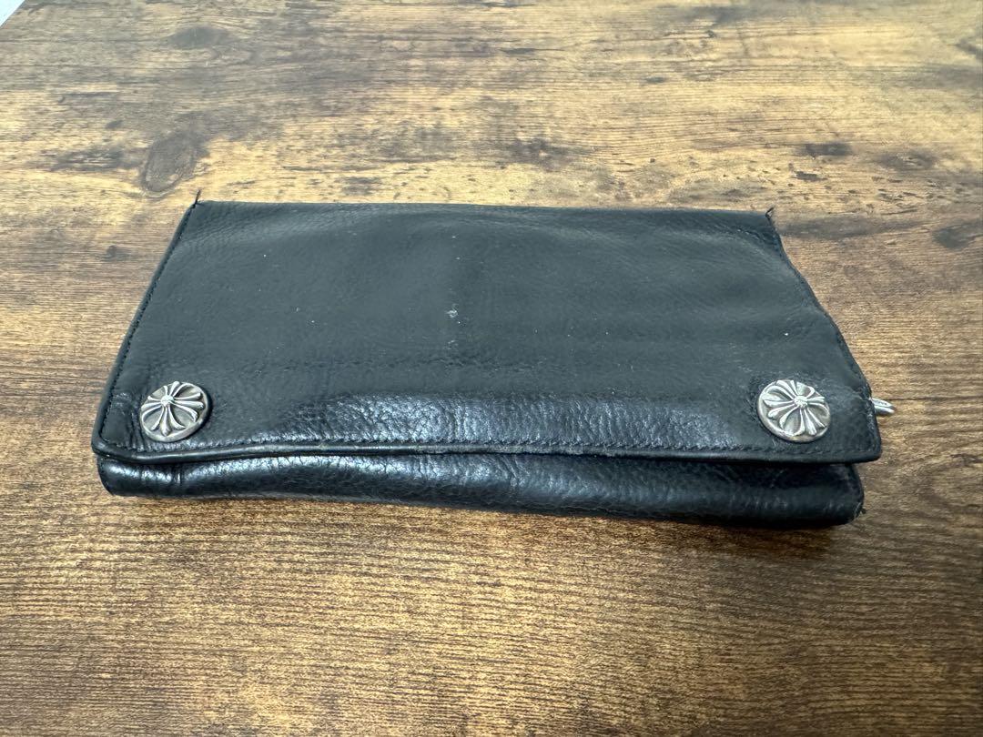 クロムハーツ【Chrome Hearts】ブラック長財布 画像7