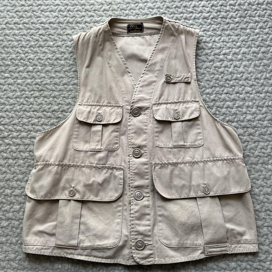 50s 60s LLBean フィッシングベストエルエルビーン