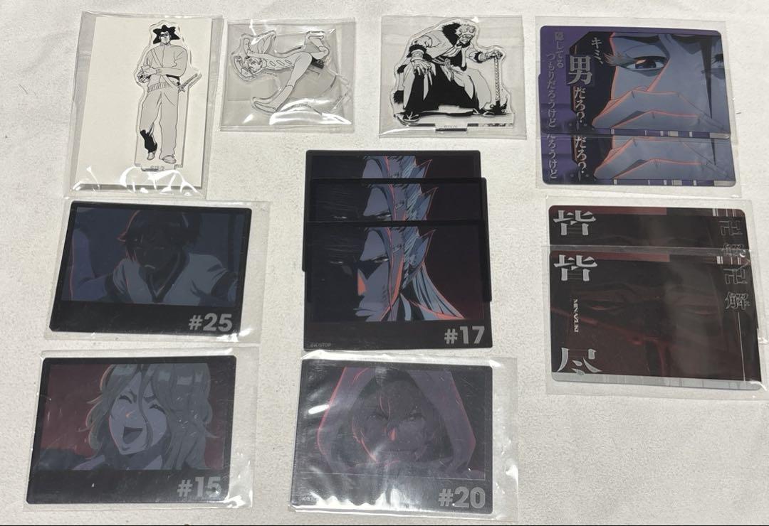 BLEACH 104 STANDS アクリルスタンド 六車 拳西 セット - メルカリ