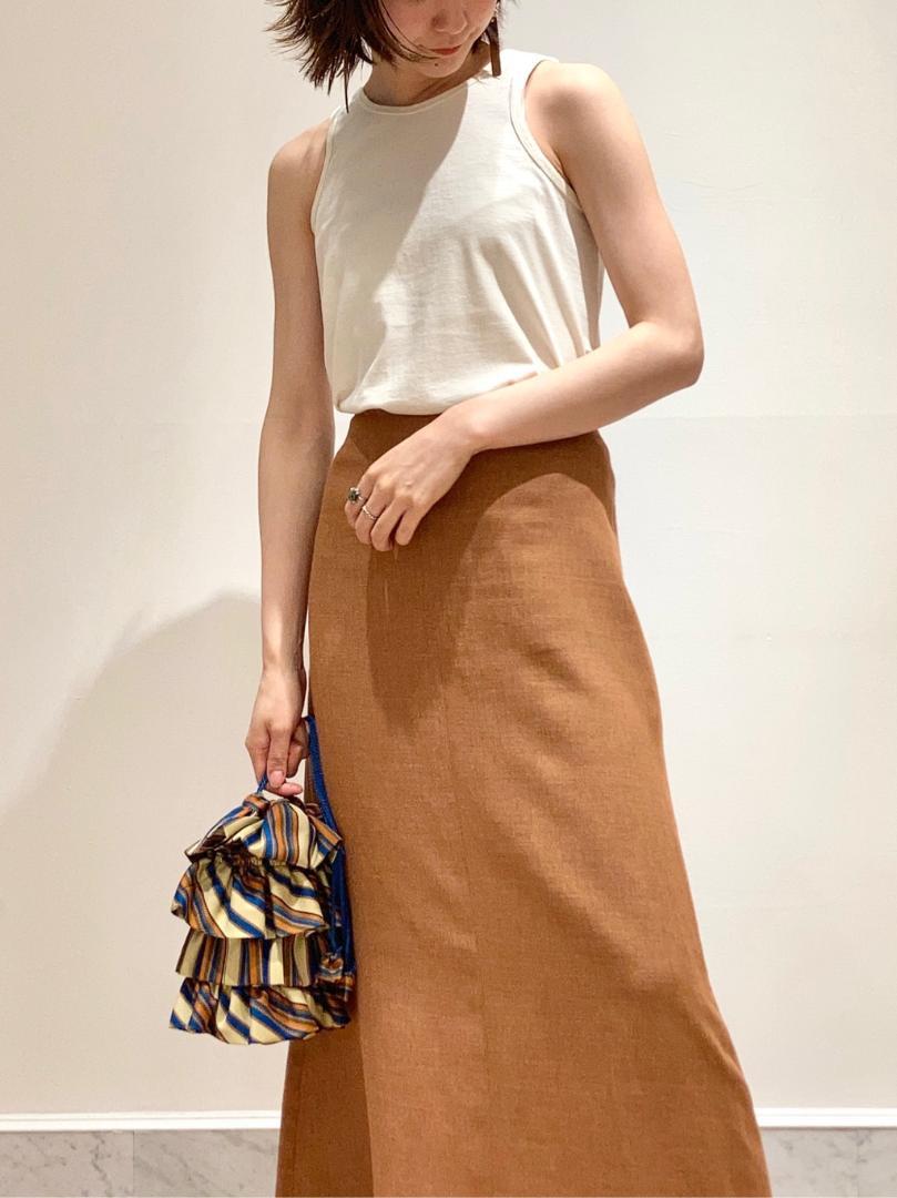 □おまとめ□美品 トゥモローランド 2,5万 リネン混マキシ