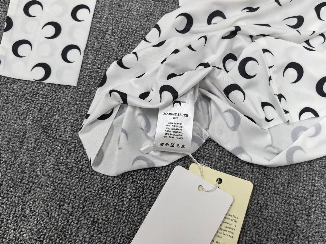 MARINE SERRE マリーンセル 長袖 Tシャツ ピンク M