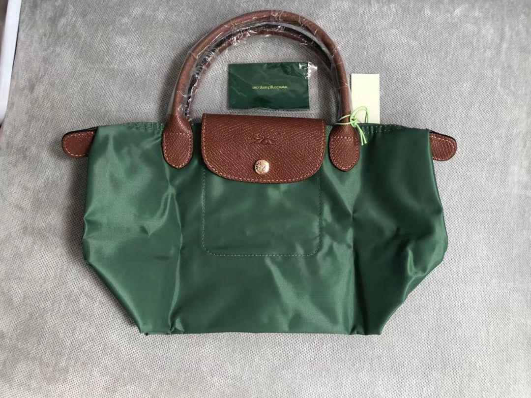 新品 LONGCHAMP ル プリアージュハンドバッグ Sサイズ セージ緑