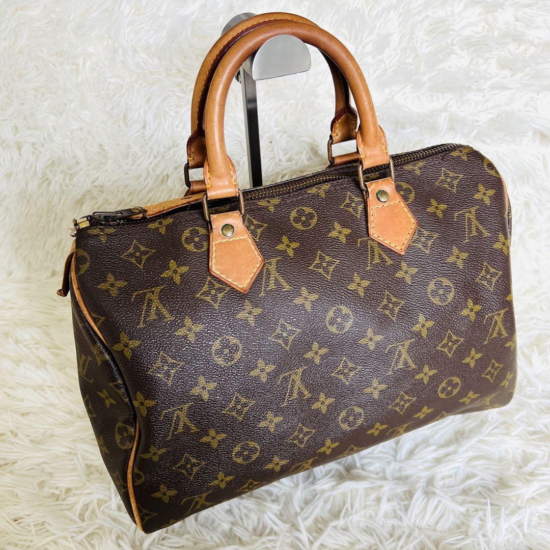 【良品】LOUIS VUITTON スピーディ30 モノグラム ミニボストン 画像2
