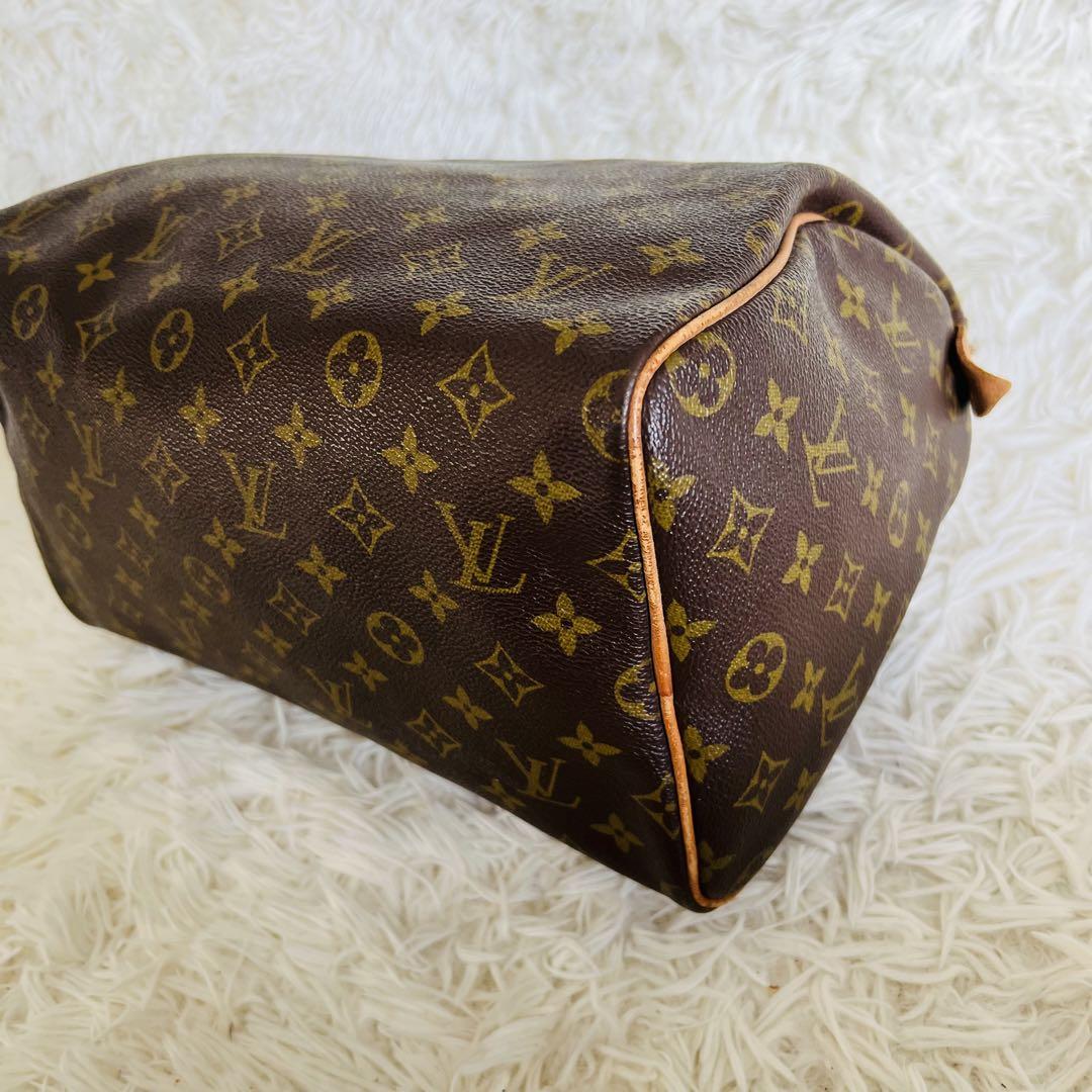 【良品】LOUIS VUITTON スピーディ30 モノグラム ミニボストン 画像5