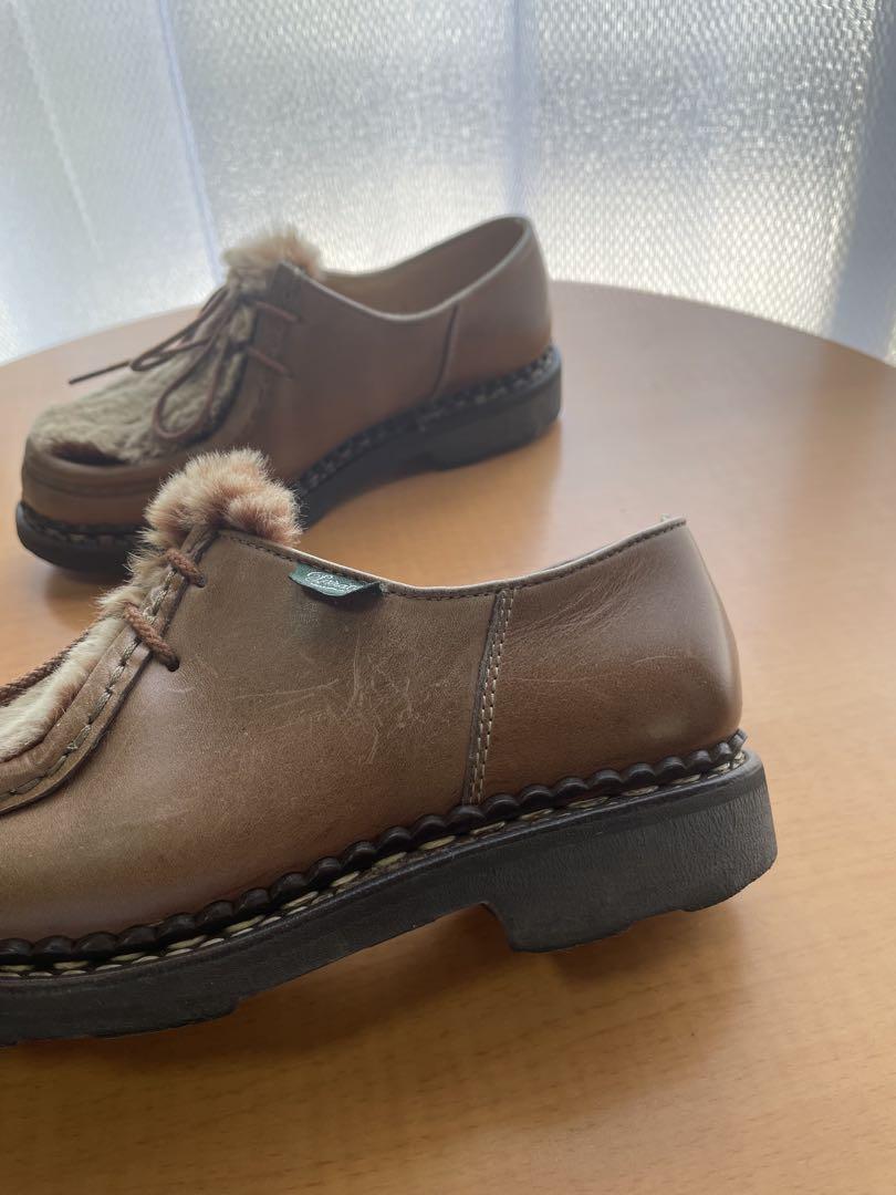 PARABOOT パラブーツ　MICHAEL ミカエルラパン　ラビットファー