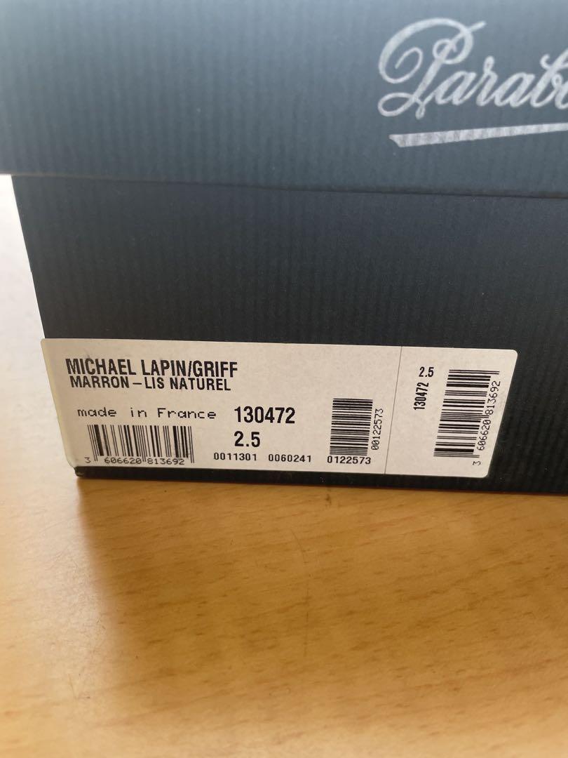 PARABOOT パラブーツ　MICHAEL ミカエルラパン　ラビットファー