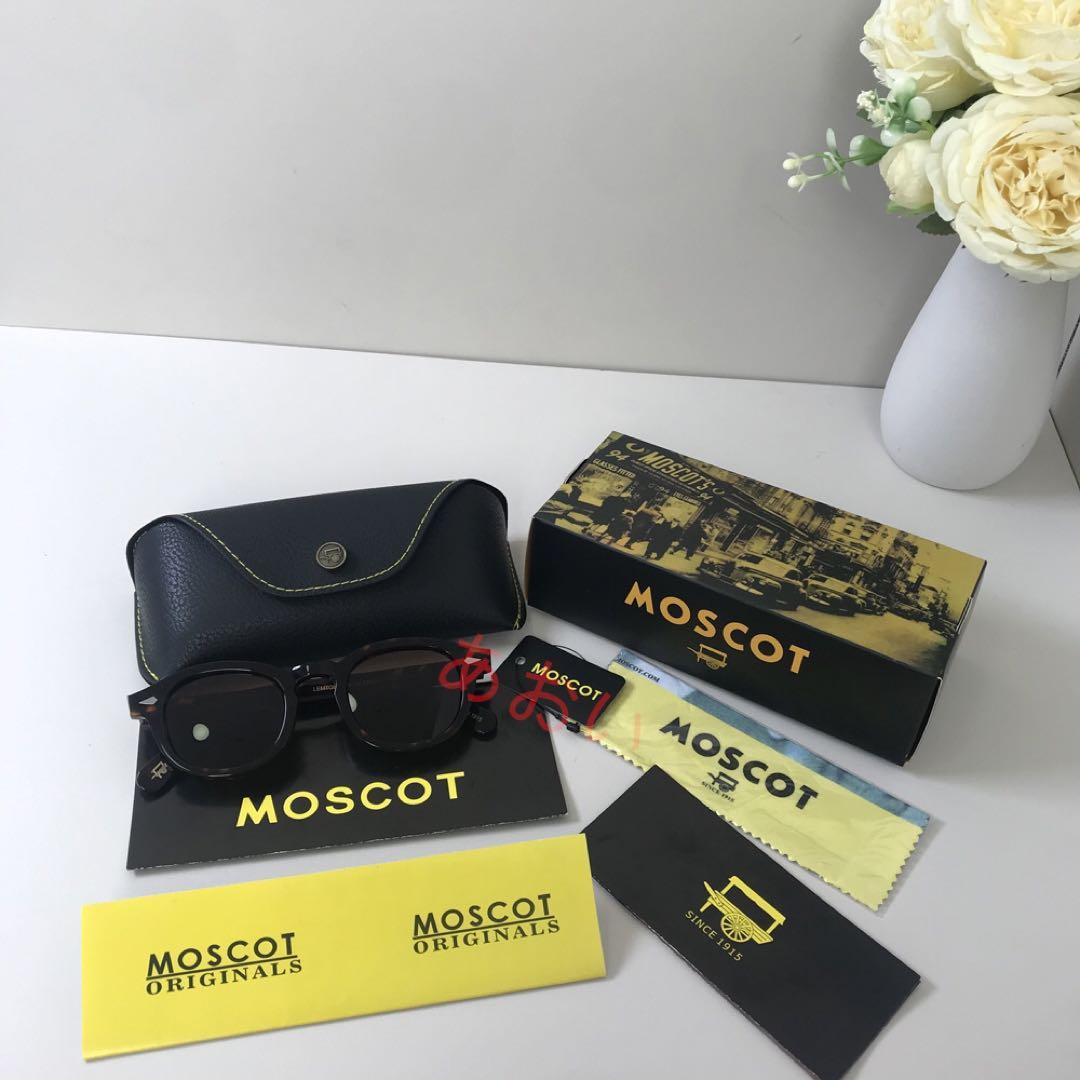 新品 MOSCOT モスコット サングラス 鼈甲柄 人気レアモデル