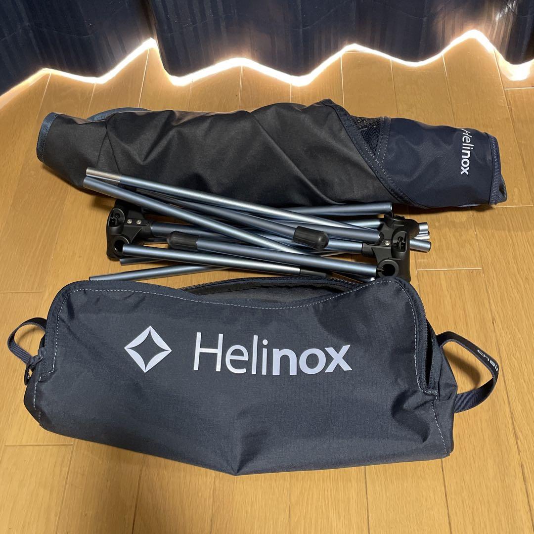 Helinox ヘリノックス チェアツー ブラック ヘッドクッション付き