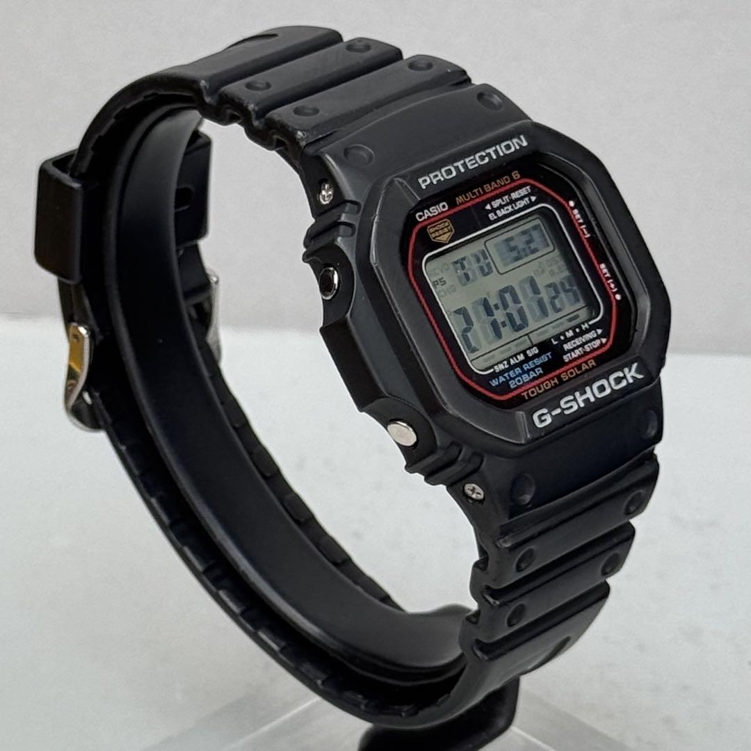 美品 G-SHOCK GW-M5610 電波ソーラー ブラック スクウェア 稼働