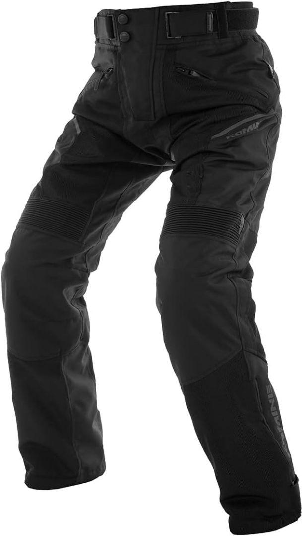 KOMINE ブラックメッシュバイクパンツ