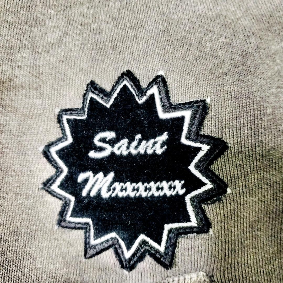 未使用✨️24AW セントマイケル ダメージ加工 プルオーバーパーカー M