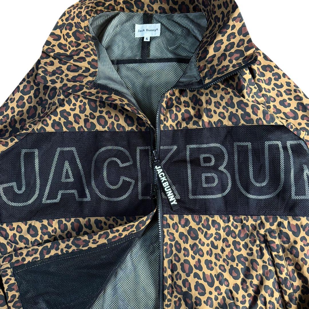 未使用に近い ジャックバニー 撥水ジップアップブルゾン サイズ5