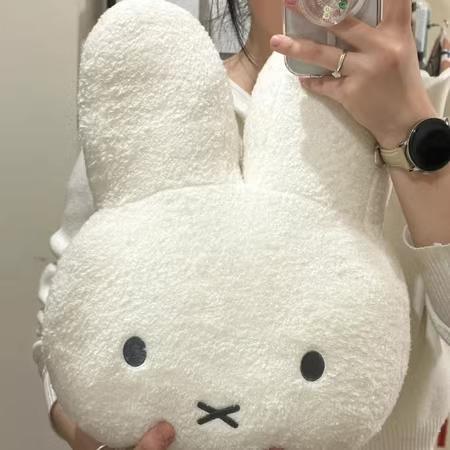 うさぎ型クッション ホワイト