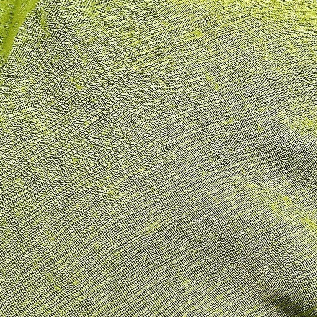 【美品】エルメス 大判ストール《マルジェラ期》65×220 薄手2枚重 カシシル