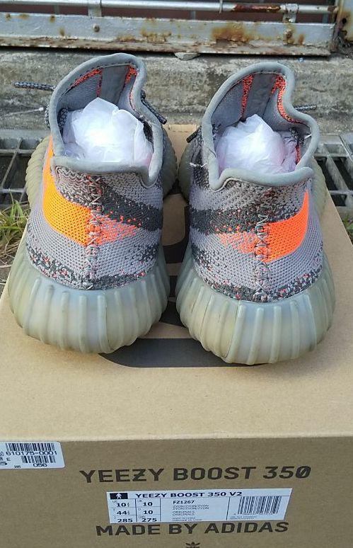 人気が高 売り切りプラチナカラー BOOST 350 BERUGA KFSWH-m34692722400 ユーズドYEEZY HOT本物保証