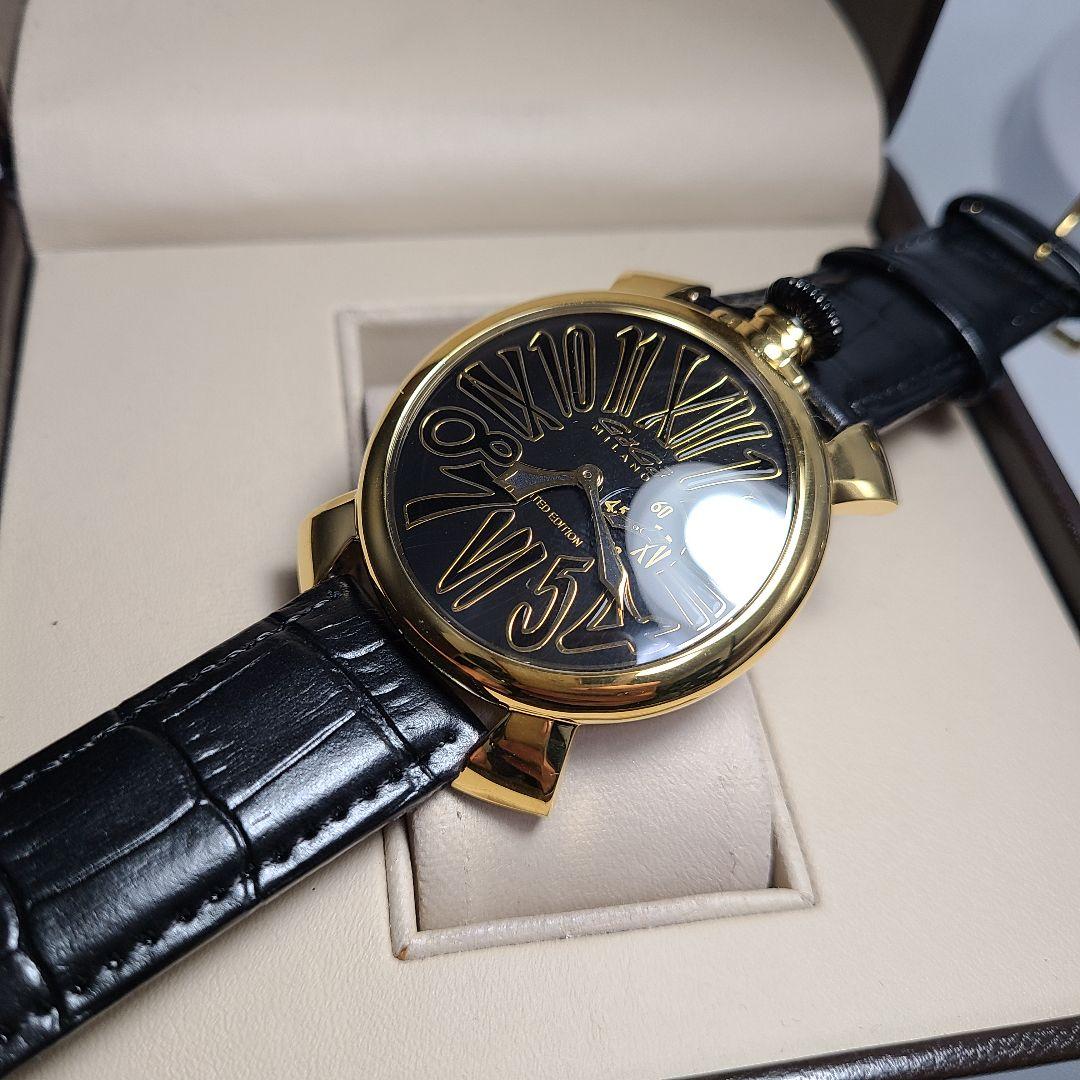 買取り実績  MILANO 未使用品】GaGa マニュアーレ46MM 腕時計 限定1000本 時計