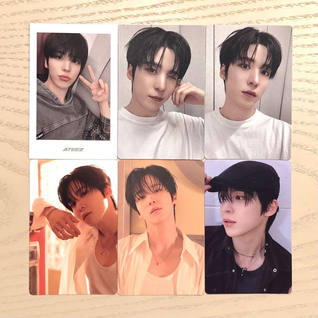 アチズ ユノ kpopstore 特典 トレカ ATEEZ ユノ 特典 トレカ セット 封入 YUNHO - メルカリ