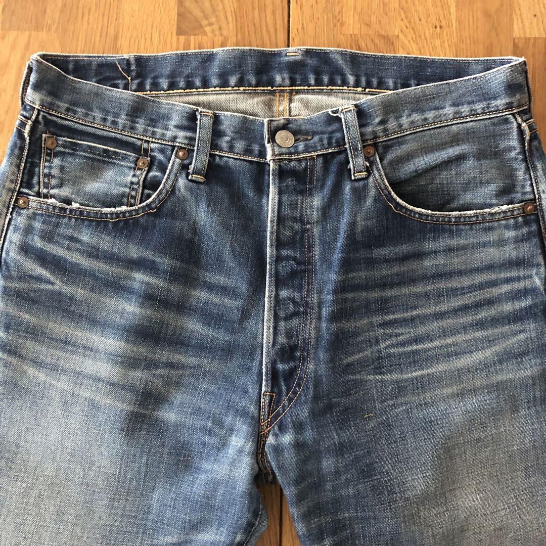 リーバイス501xx 55501 日本製 赤耳 ビッグE W34ゴールデンサイズ Levi´s 501XX 55501 日本製 W34 LVC BIG E 赤耳