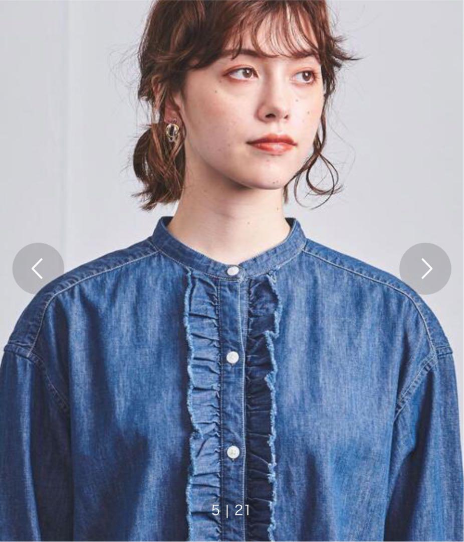 試着のみ UNITED ARROWS デニム シャツ 無印 ロンハーマン イエナ