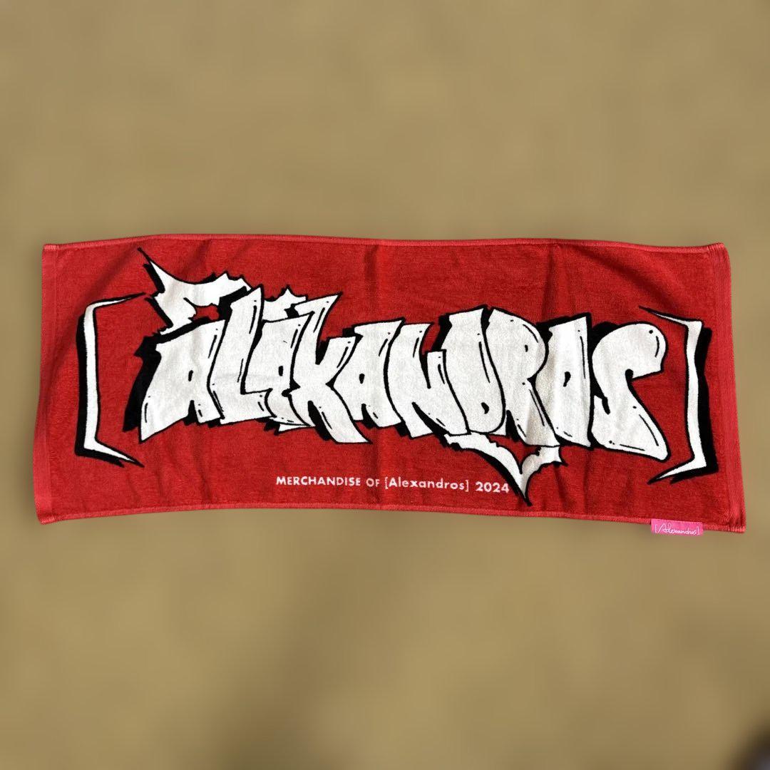 [Alexandros] Face Towel 4枚　バラ売り可 2024