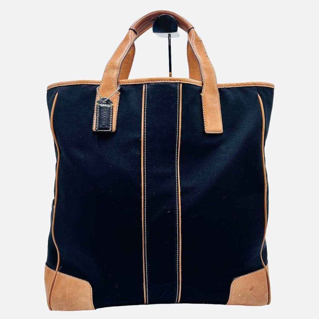 美品✨ COACH コーチ トートバッグ 大容量 大きめ A4 ヌメ革