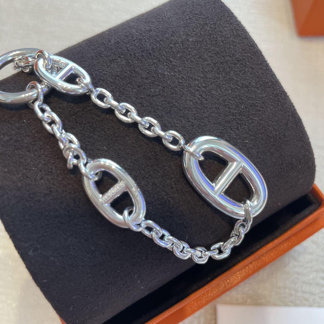 【新品未使用】HERMES シェーヌダンクル ファランドール ブレスレット LG エルメス シェーヌダンクル ファランドール ブレスレット LG 925