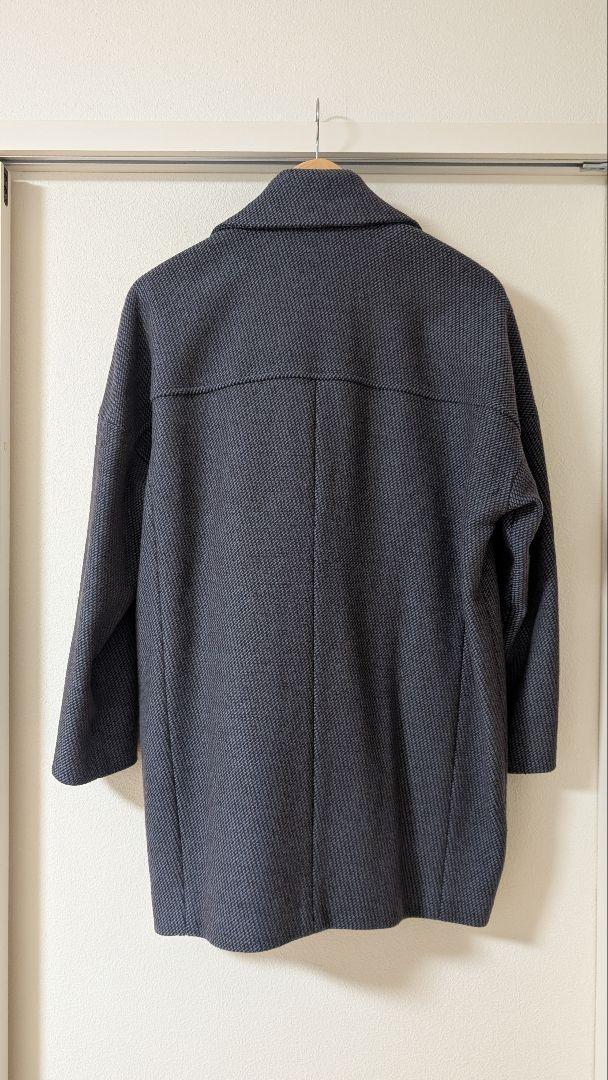 ジャケット・アウター SHAREEF DOBBY MELTON COCOON COAT