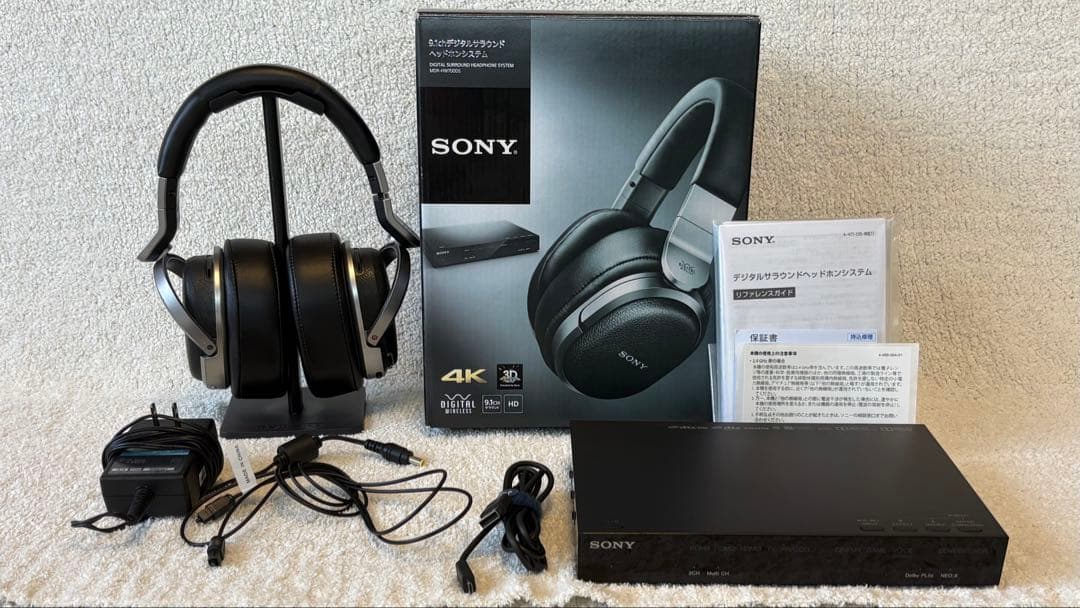 SONY 9.1ch MDR-HW700DSデジタルサラウンドヘッドホンシステムヘッドホン