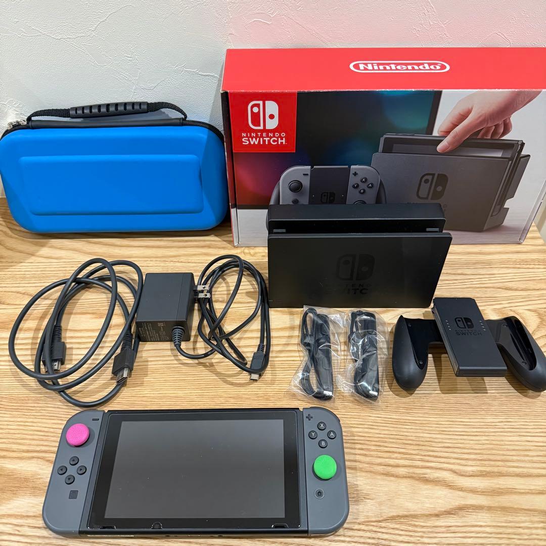 【美品】Nintendo Switch グレー セット