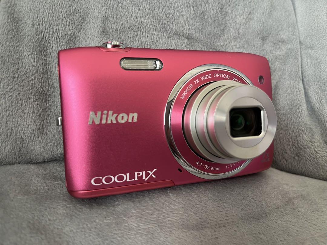 セール中！！美品！NikonCOOLPIX s3500ストロベリーピンク