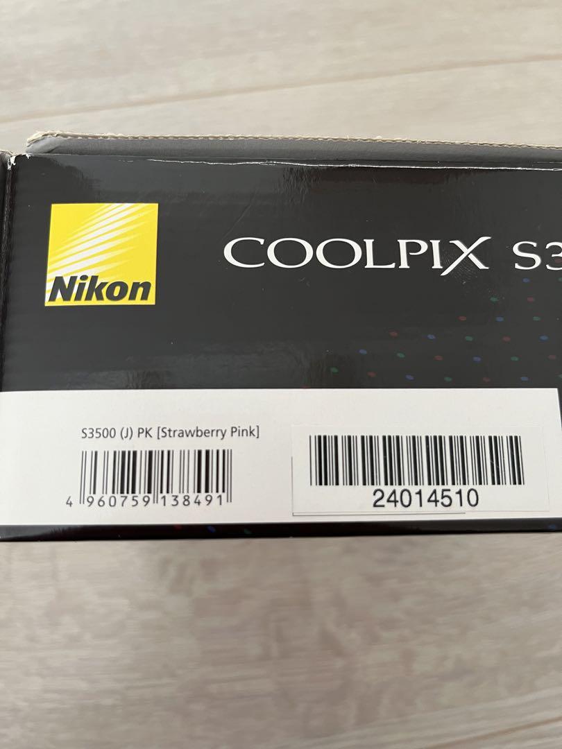 セール中！！美品！NikonCOOLPIX s3500ストロベリーピンク