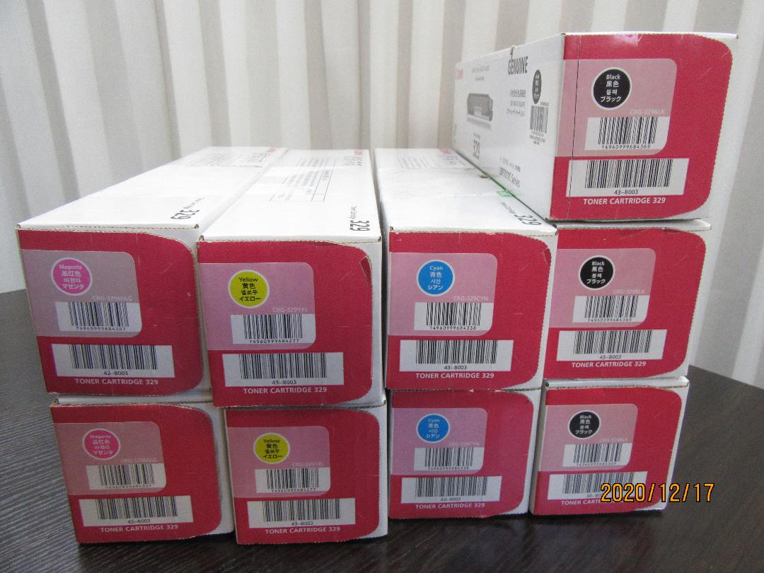 Canon CRG-329 CRG-029 qrxAc-m34701763992 純正トナー&ドラム 超特価新品