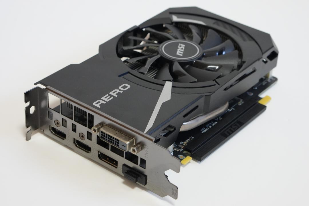 中古】MSI GeForce GTX 1060 AERO ITX 6G OC - メルカリ