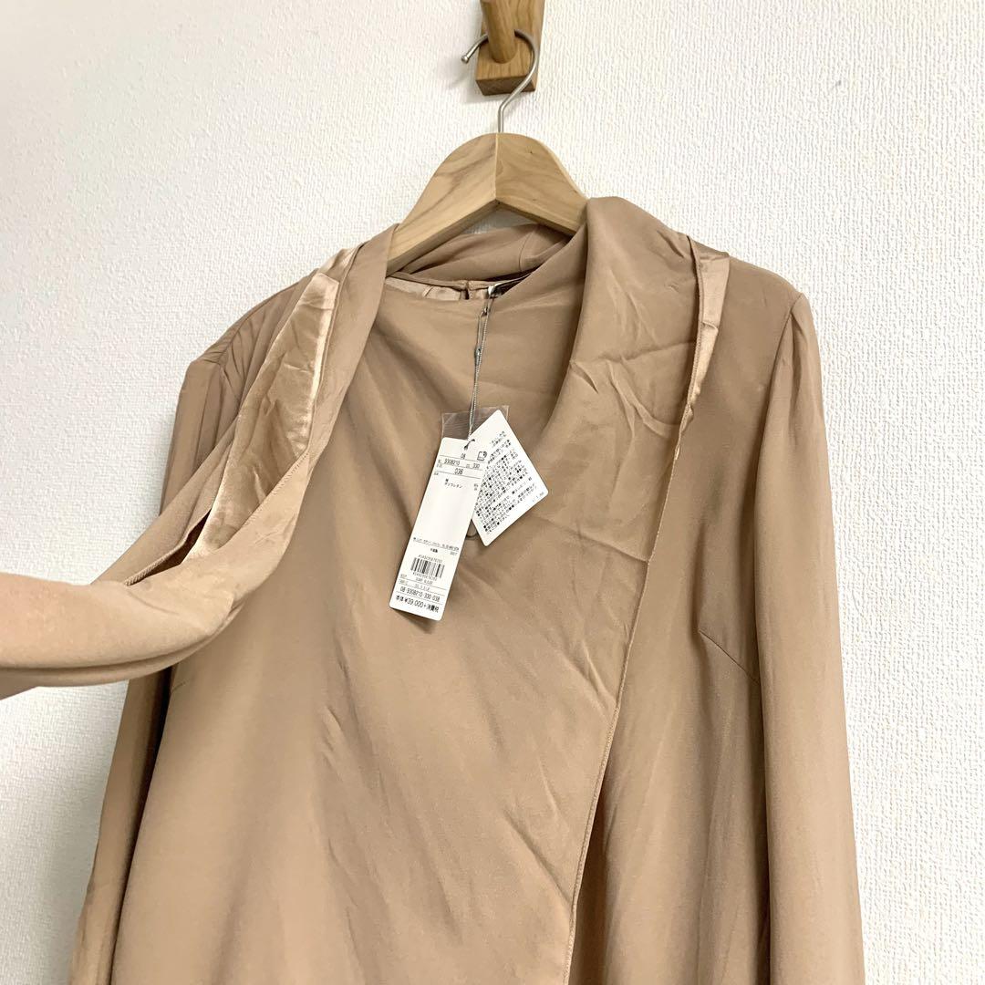 新品✨theory luxe✨Solid Silk Scarf Blouse