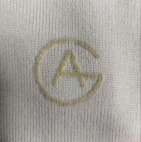 ARMANI COLLEZIONI ニット【サイズ52XL相当】【刺繍】【美品】