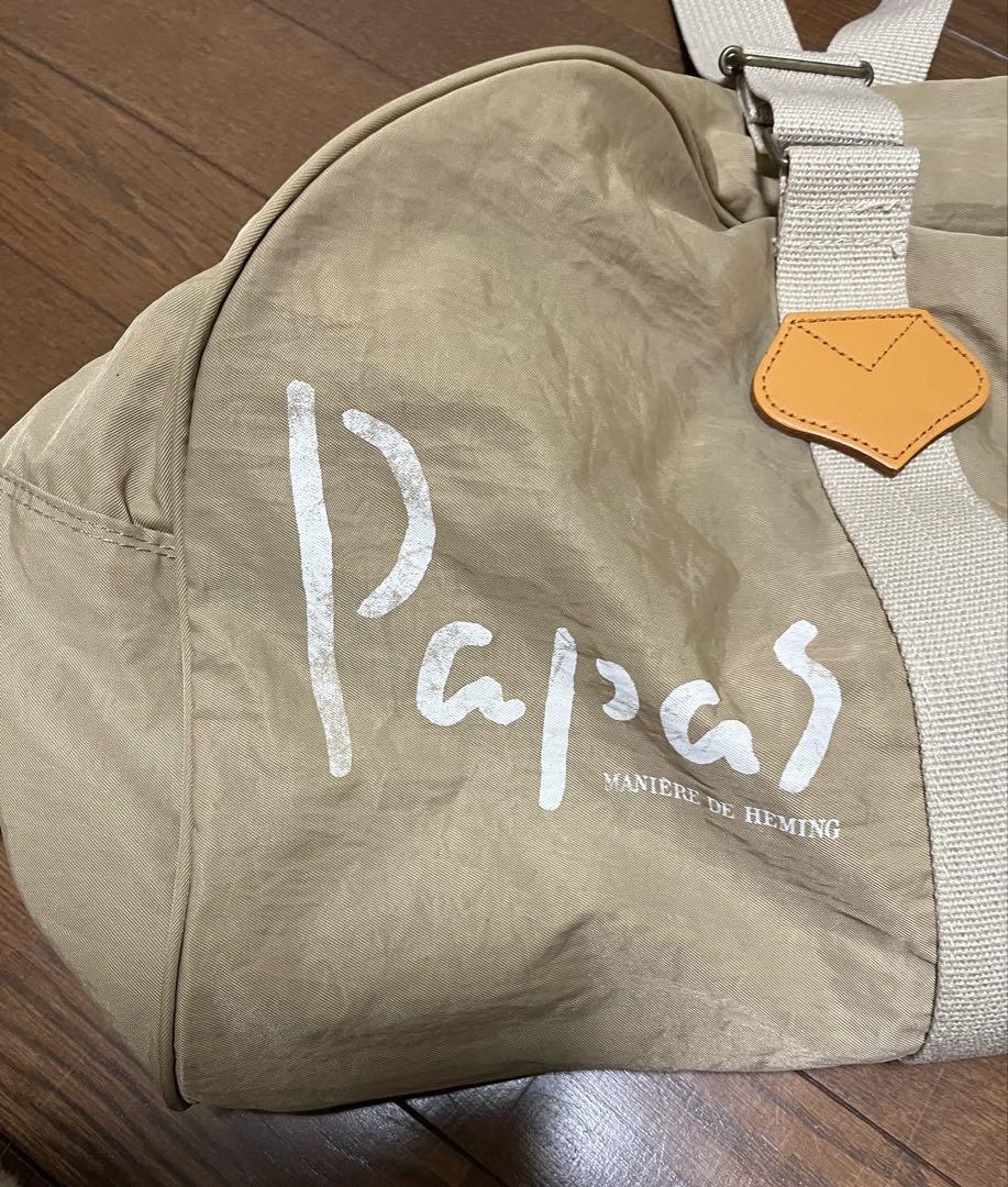Papas ボストンバッグ