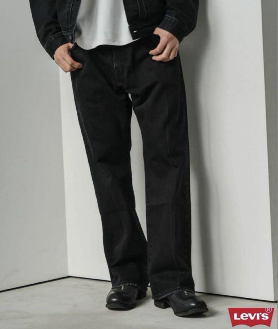 EDIFICE×Levi's 別注 517 TM ブラック W32 L29 13,750円