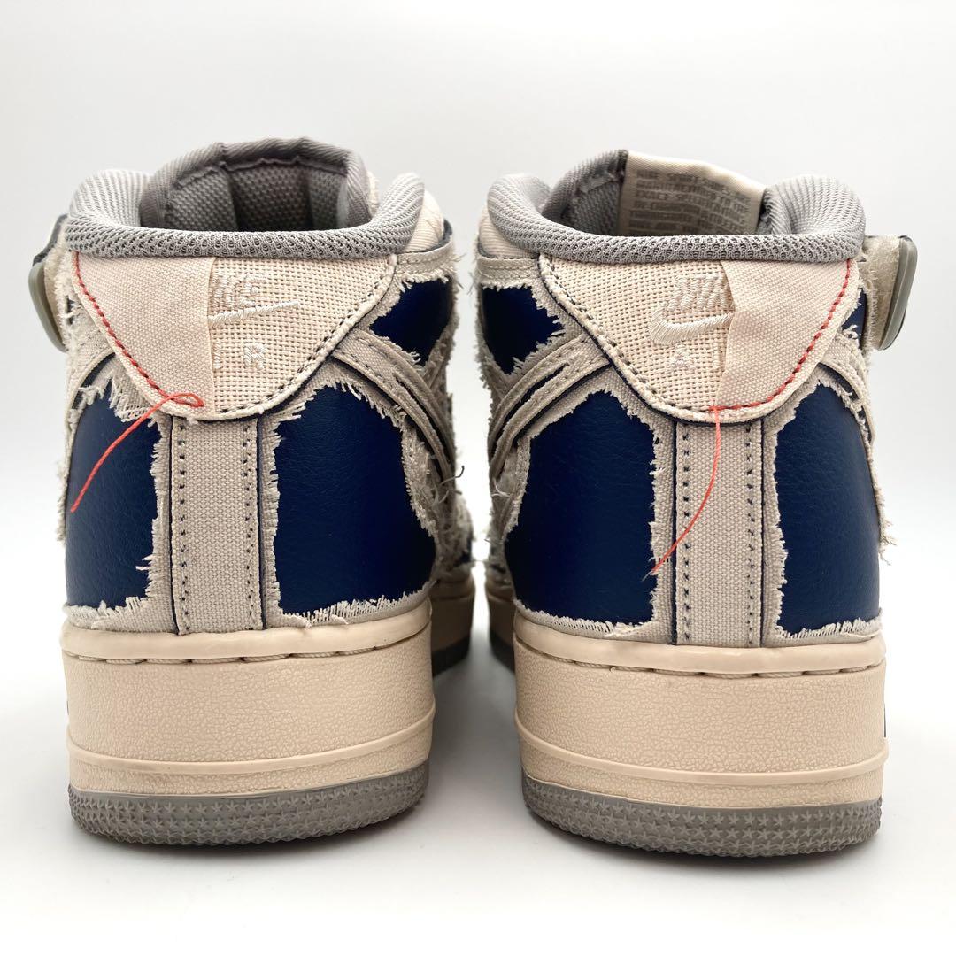 未使用級✨NIKE エアフォース1ミッド 07 LX パールホワイト スニーカー