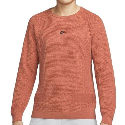 大流行中! ナイキ L 残少 ニット 赤茶 テックパック サマーセーター