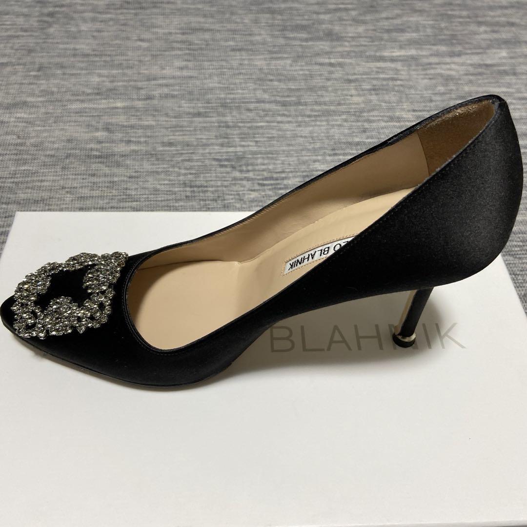 美品 マノロ・ブラニク Manolo Blahnik パンプス ハンギシ