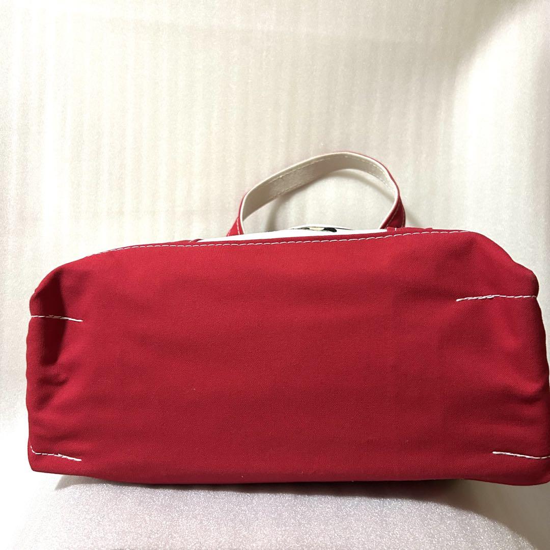 中ぶり！USA製L.L.BEAN×ミニーマウス 中古古着キャンバストートバッグ