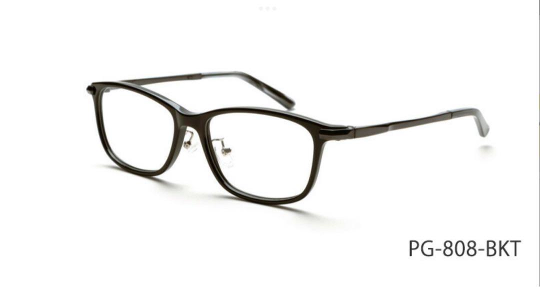【新品未使用】ピントグラス　PG-808 ブラック　黒　中度レンズ　老眼鏡