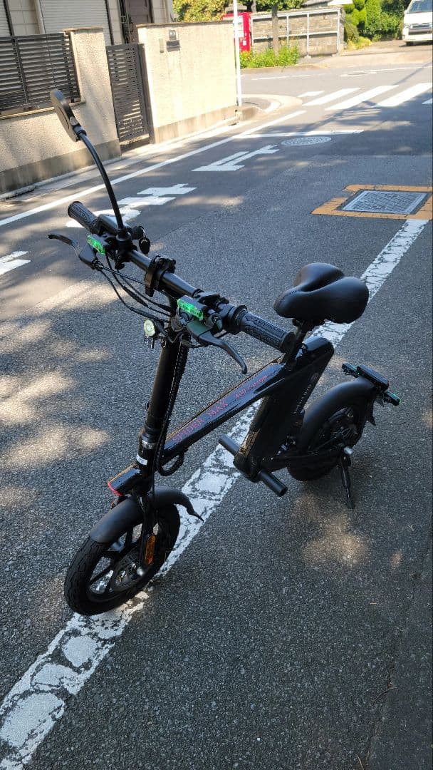 折りたたみ式電動バイク 公道走行やや傷や汚れあり BRIGHTFACE_UK